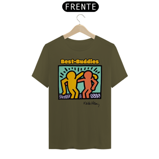 Nome do produto Keith Haring Best Buddies (T-Shirt Prime)