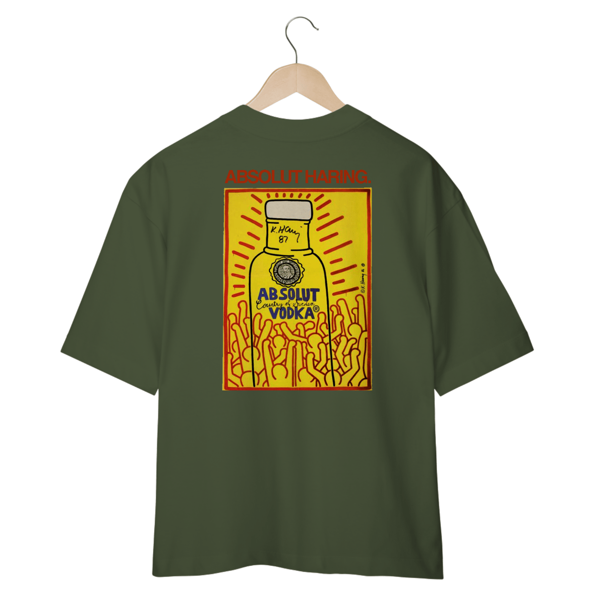 Nome do produto: Absolut Haring - Keith Haring (Oversized)