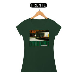Nome do produto Nighthawks - Edward Hopper (Baby Look Pima) 