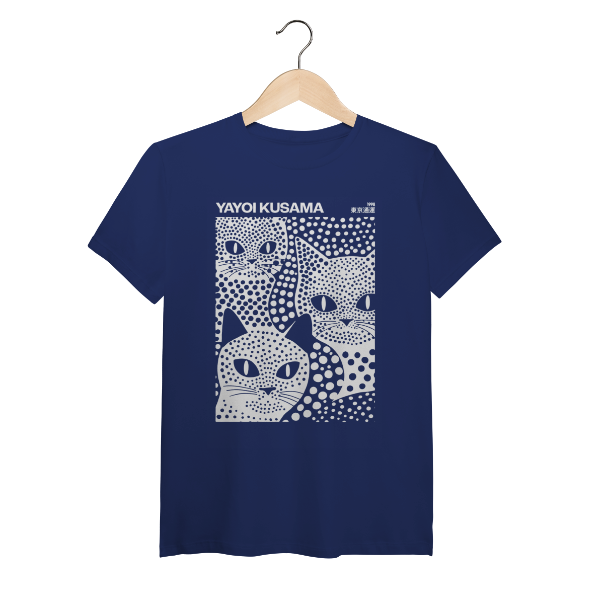 Nome do produto: YAYOI KUSAMA - Meow (Algodão Peruano)