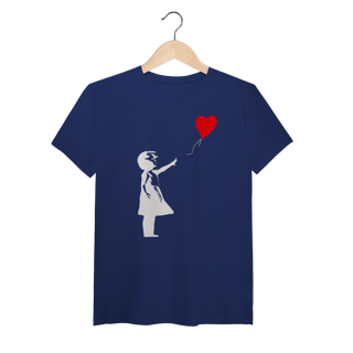 Nome do produto Girl With Balloon - Banksy (Algodão Peruano)