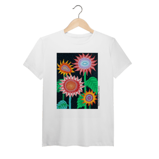 Nome do produto YAYOI KUSAMA - Flowers (Algodão Peruano)