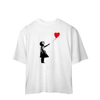 Nome do produto Girl With Balloon - Banksy (Oversized)