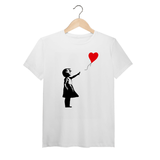 Nome do produto Girl With Balloon - Banksy (Algodão Peruano)