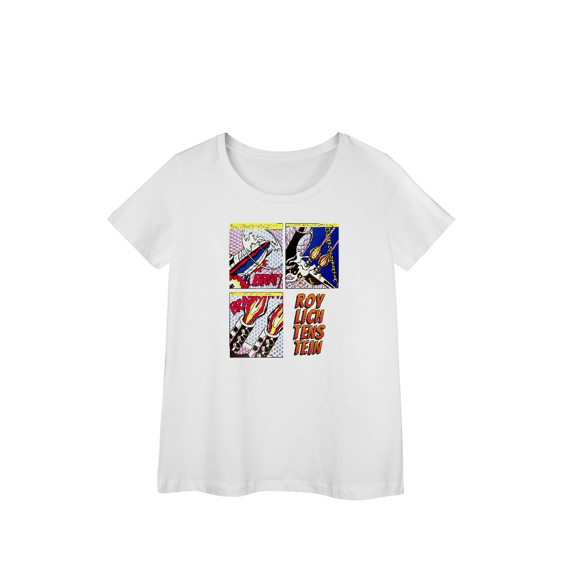 As I opened fire- Roy Lichtenstein (Baby Look PRIME)
