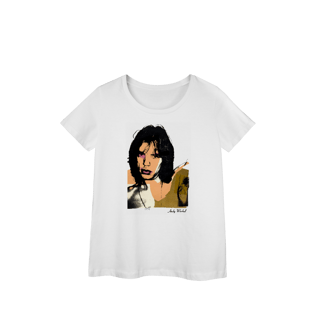 Nome do produto Mick Jagger - Andy Warhol (Baby Look PRIME)