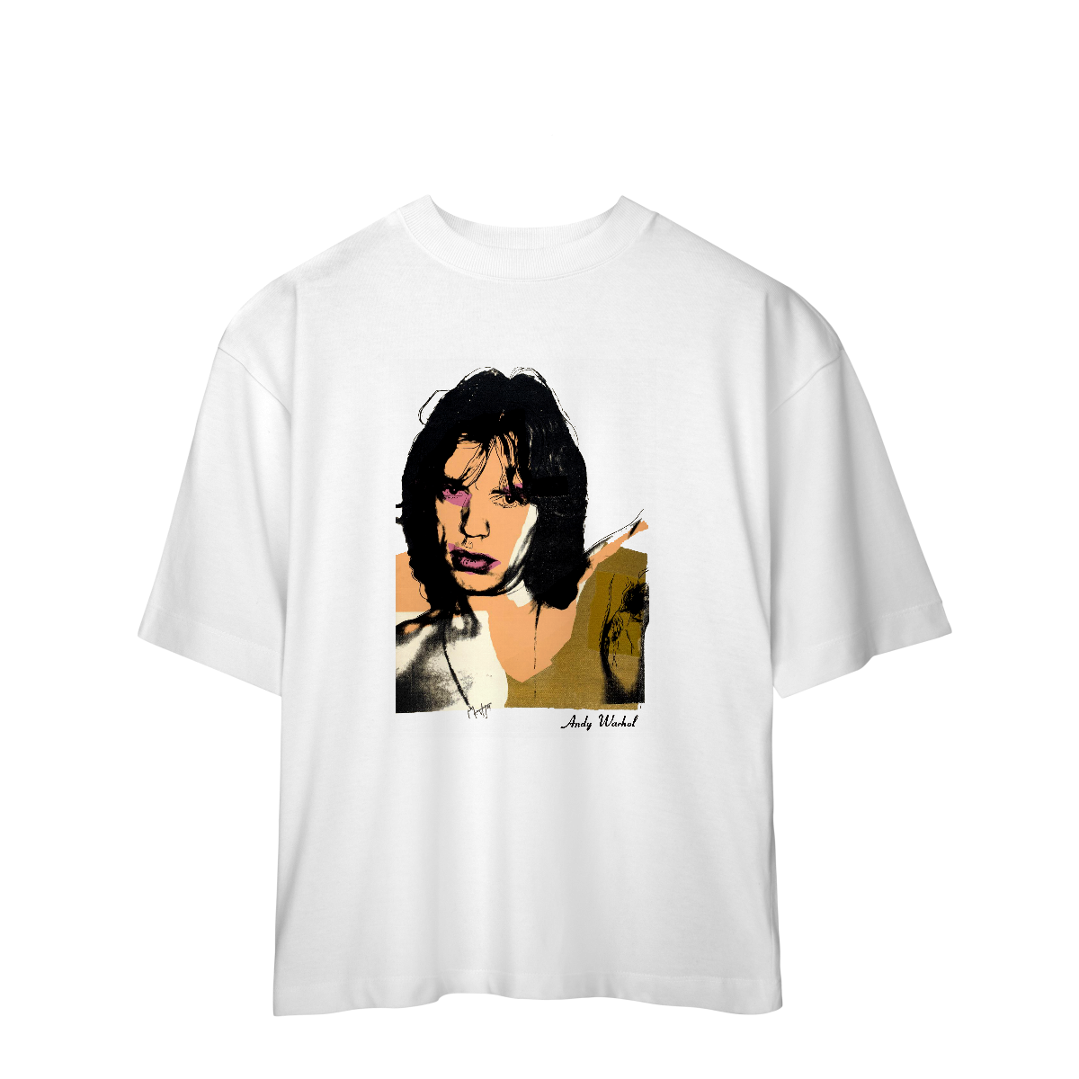 Nome do produto: Mick Jagger - Andy Warhol (Oversized)