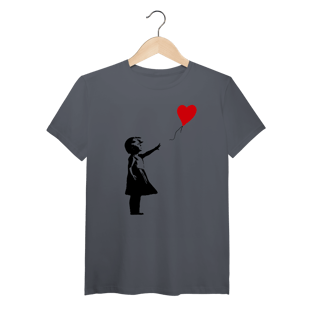 Nome do produto Girl With Balloon - Banksy (Algodão Peruano)