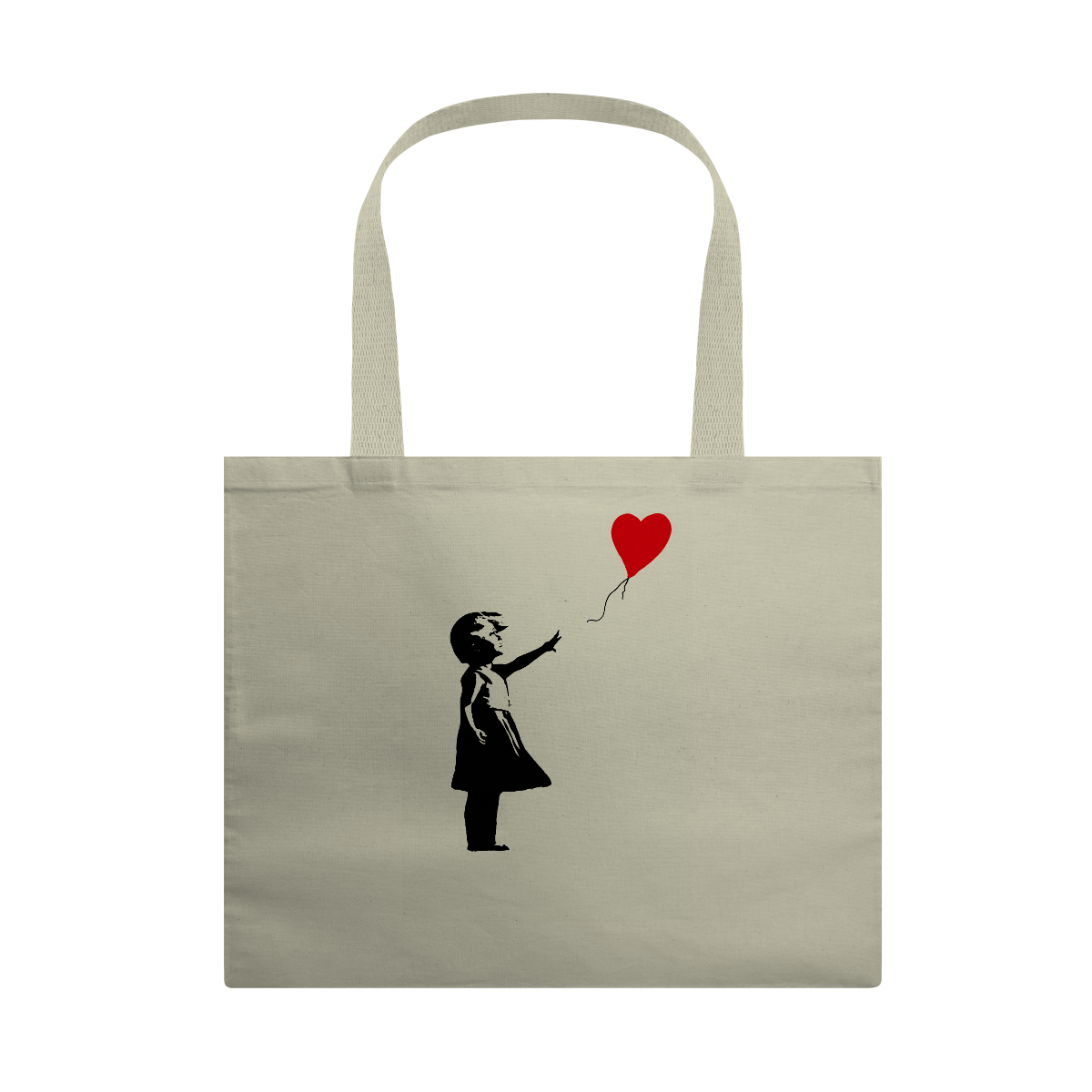 Nome do produto: Girl With Balloon - Banksy (Eco Bag)