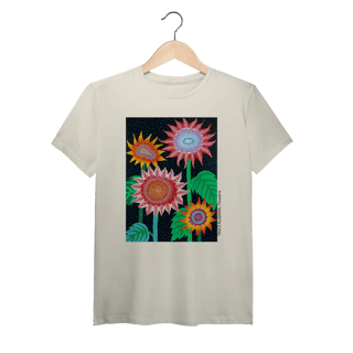 Nome do produto YAYOI KUSAMA - Flowers (Algodão Peruano)