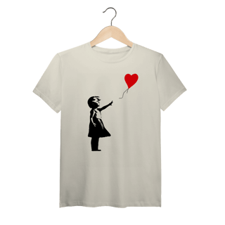 Nome do produto Girl With Balloon - Banksy (Algodão Peruano)