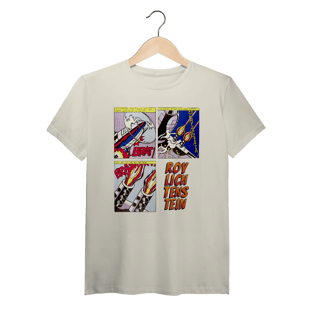 Nome do produto As I opened fire- Roy Lichtenstein (Algodão Peruano)