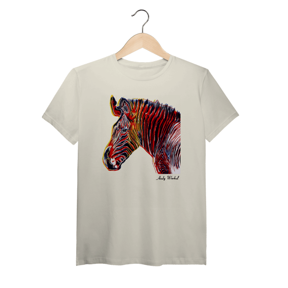 Grevy's Zebra - Andy Warhol (Algodão Peruano)