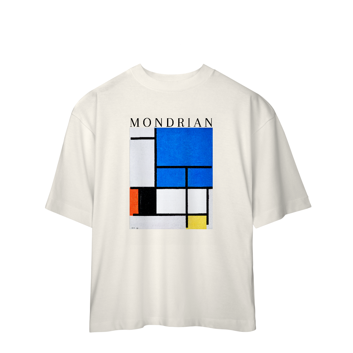 Nome do produto: MONDRIAN - Large Blue Plane (Oversized)