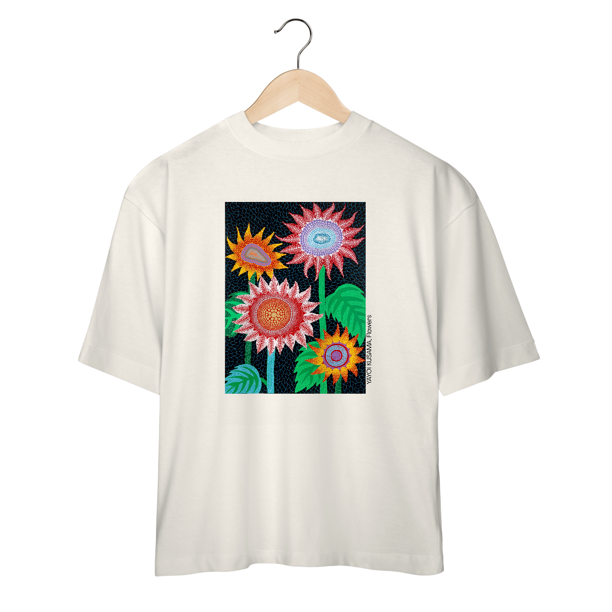 Nome do produto: YAYOI KUSAMA - Flowers (Oversized)