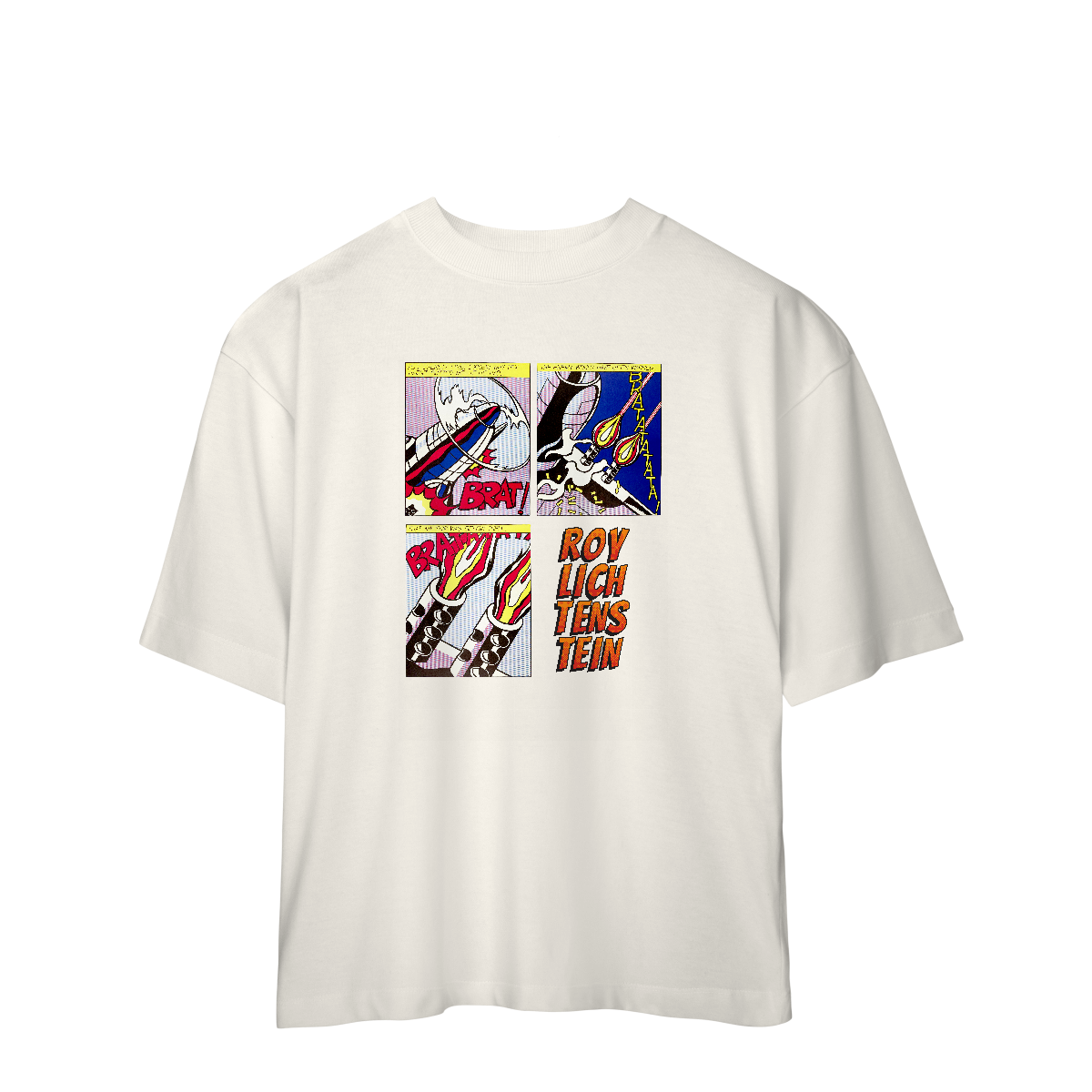 Nome do produto: As I opened fire- Roy Lichtenstein (Oversized)