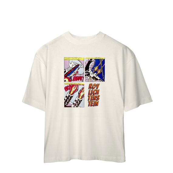As I opened fire- Roy Lichtenstein (Oversized)