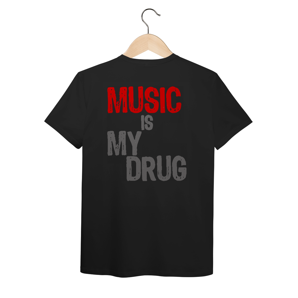 Nome do produto: Music Is My Drug (Algodão Peruano)