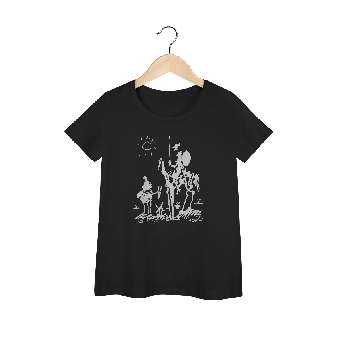 Nome do produto: Picasso - Dom Quixote (Baby Look PRIME)