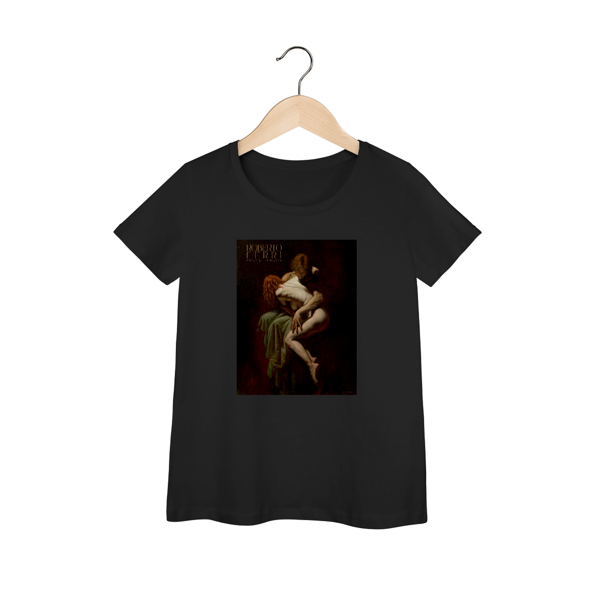 Nome do produto: Paolo e Francesca - Roberto Ferri (Baby Look PRIME)