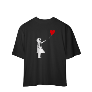 Nome do produto Girl With Balloon - Banksy (Oversized)