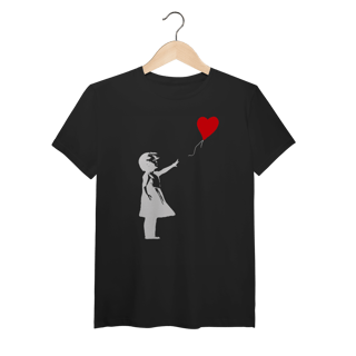 Girl With Balloon - Banksy (Algodão Peruano)