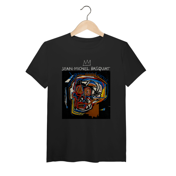 Ohne Titel (Head) - Basquiat (Algodão Peruano)