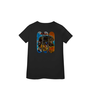 Nome do produto Skull Shapes - Basquiat (Baby Look PRIME)