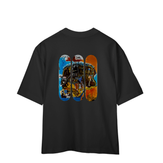 Nome do produto Skull Shapes - Basquiat (Oversized)