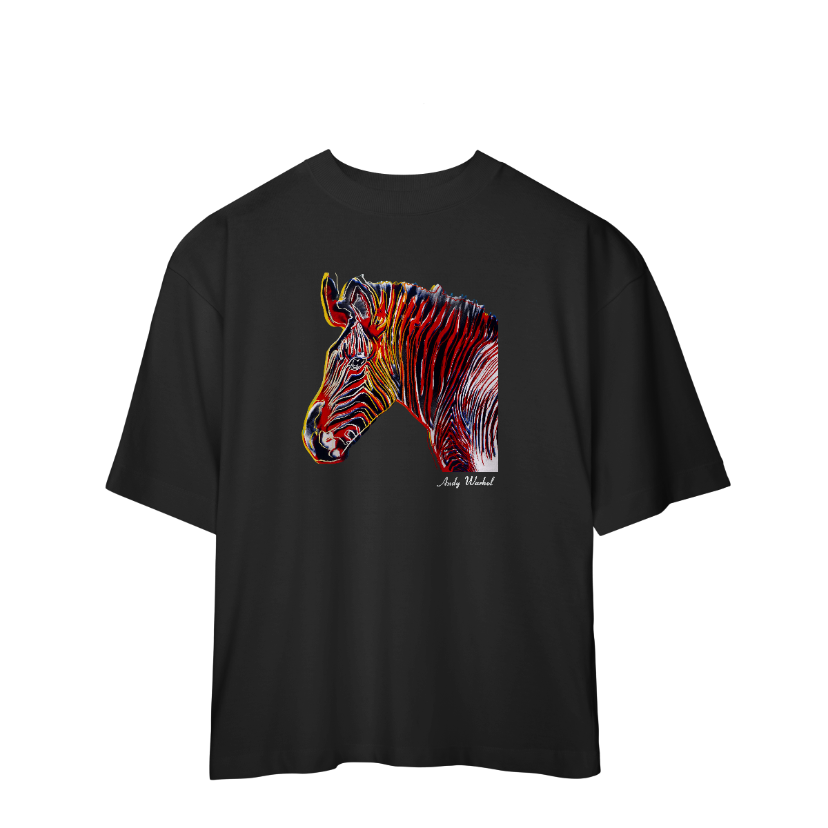 Nome do produto: Grevy\'s Zebra - Andy Warhol (Oversized)