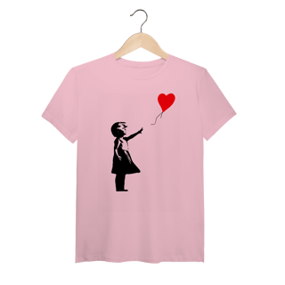 Nome do produto Girl With Balloon - Banksy (Algodão Peruano)