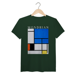 Nome do produto MONDRIAN - Large Blue Plane (Algodão Peruano)