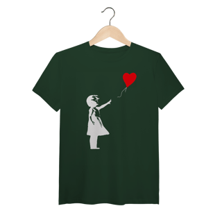 Nome do produto Girl With Balloon - Banksy (Algodão Peruano)