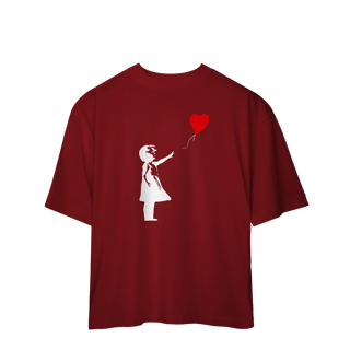 Nome do produto Girl With Balloon - Banksy (Oversized)