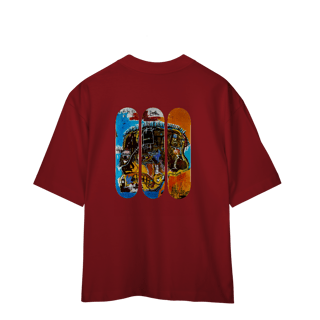 Nome do produto Skull Shapes - Basquiat (Oversized)