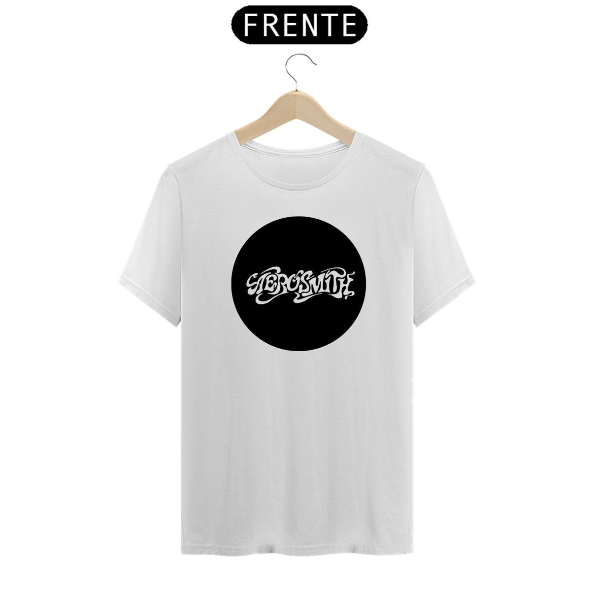 Nome do produto: Camiseta Aerosmith Logo Black