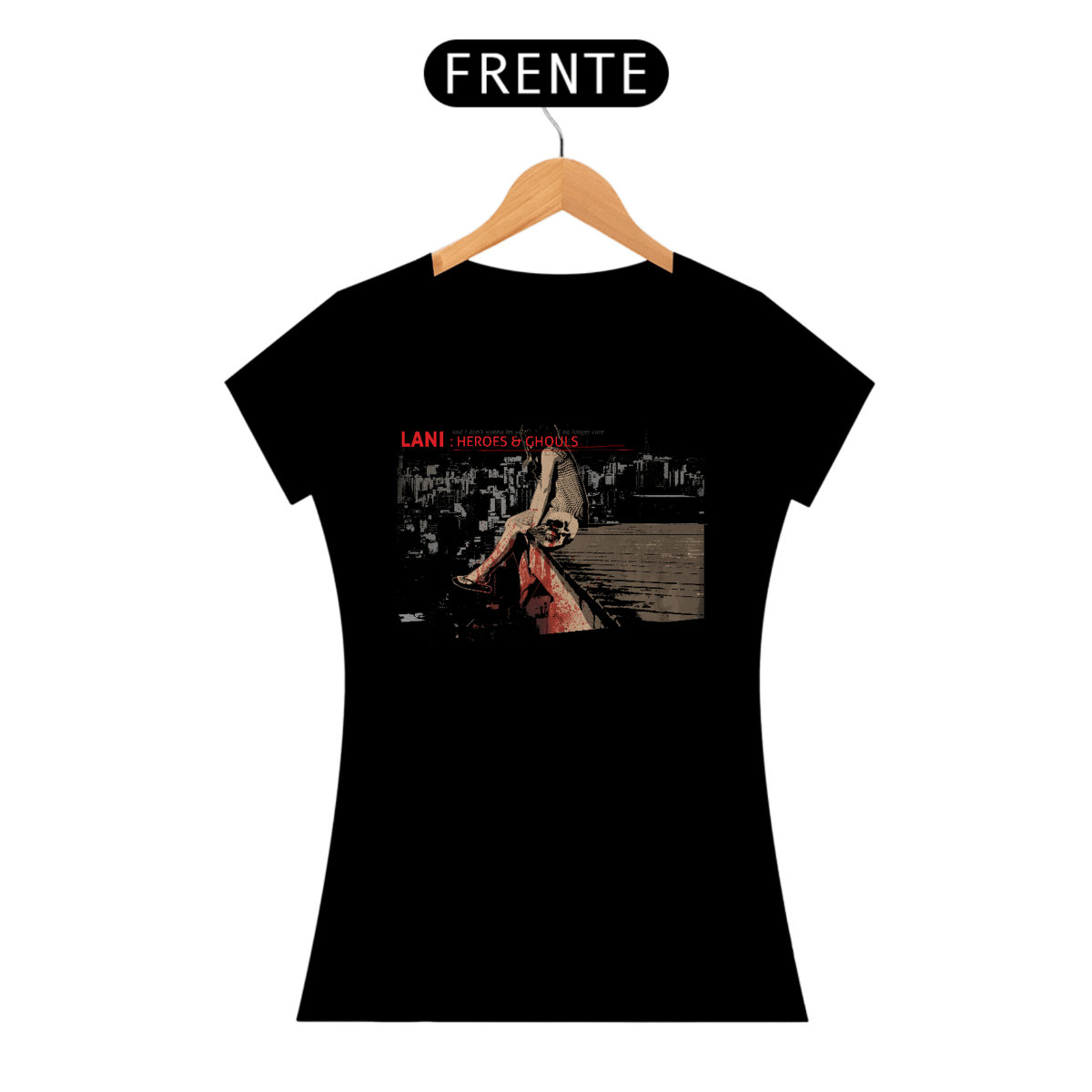 Nome do produto: Autoral - Camiseta Babylong Fem. Lani Heroes & Ghouls
