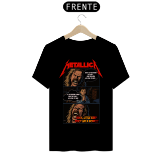 Nome do produto Camiseta Metallica Comics Enter Sandman