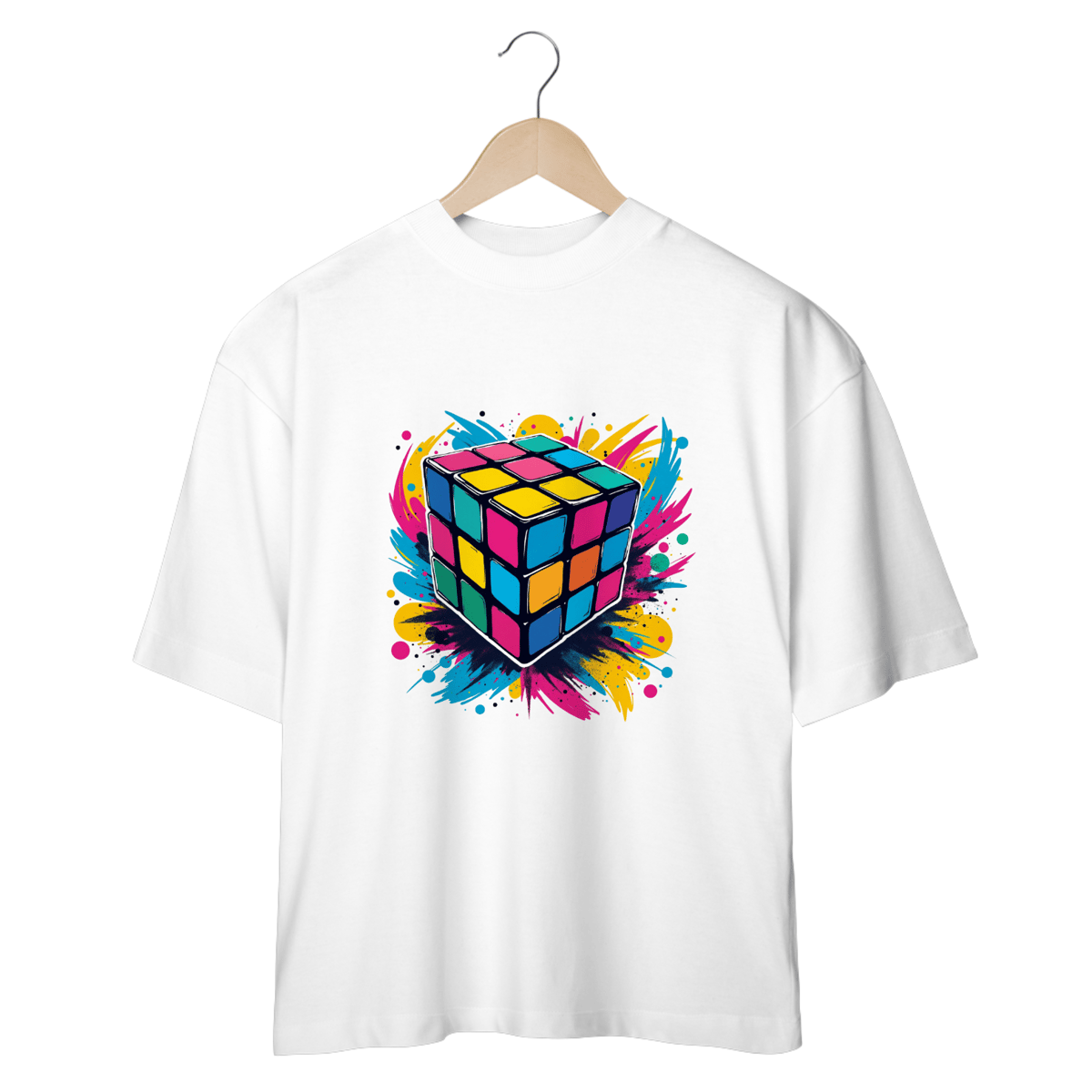 Nome do produto: Camiseta cubo mágico 