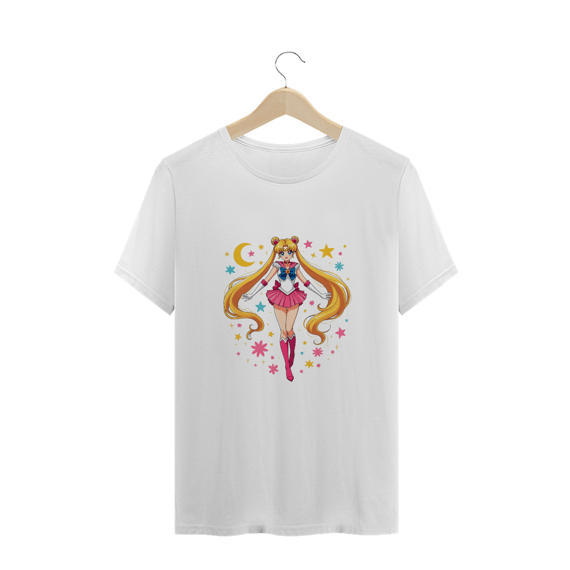Camiseta Plus Size Serena Tsukino (Sailor Moon)