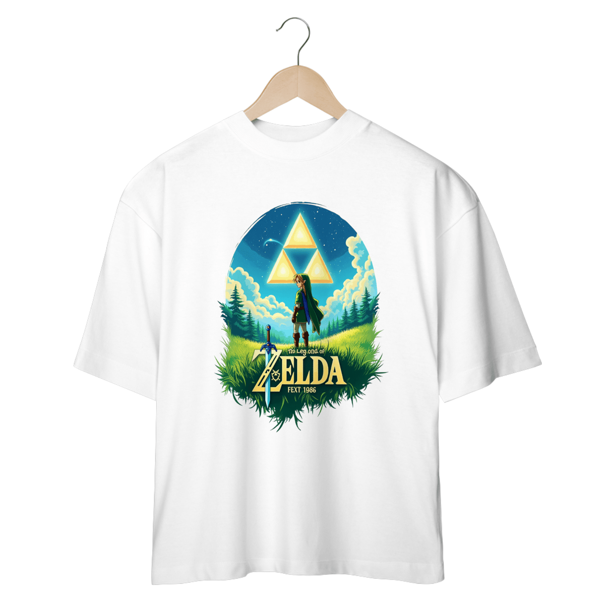 Nome do produto: Camiseta jogo The Legend of Zelda