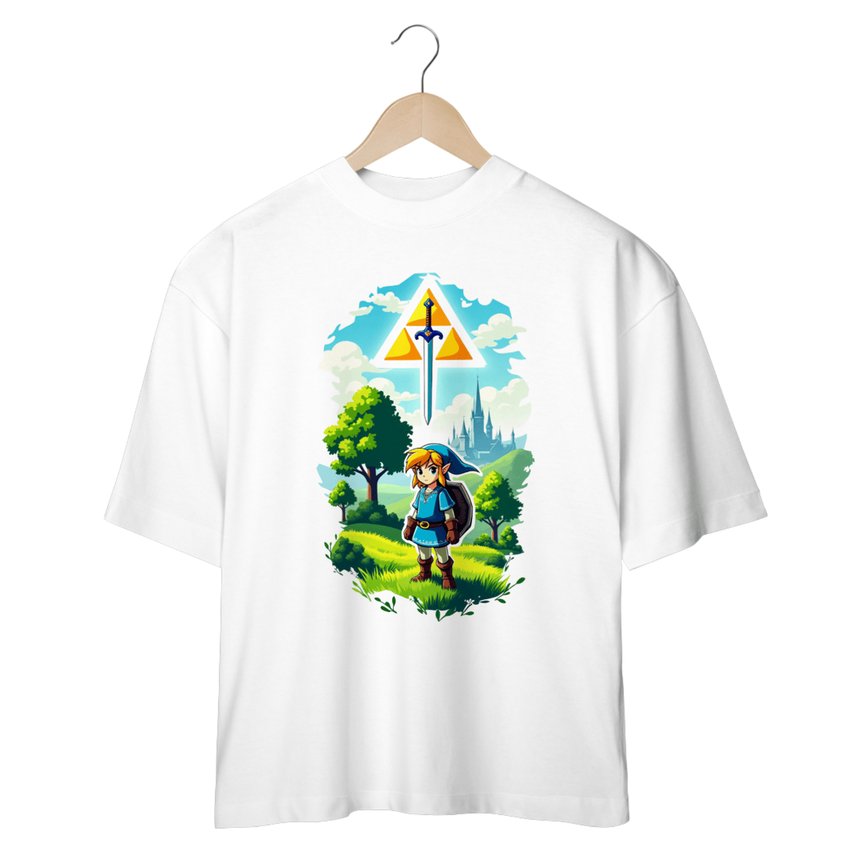 Nome do produto: Camiseta jogo The Legend of Zelda