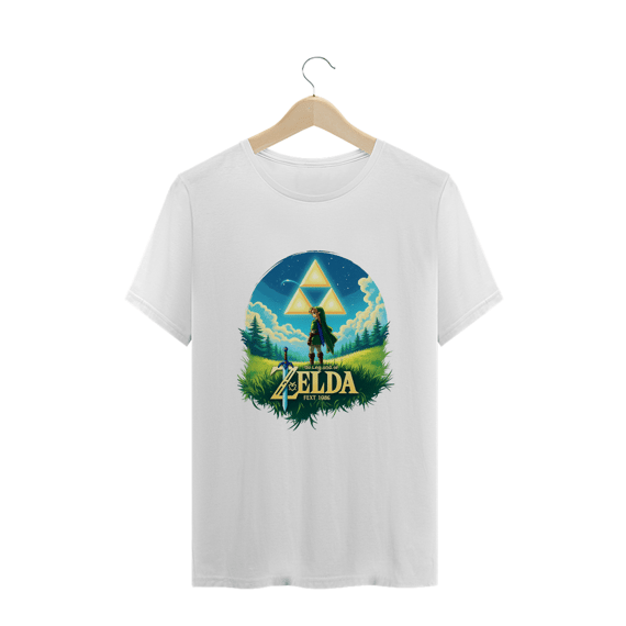Camiseta Plus Size jogo The Legend of Zelda