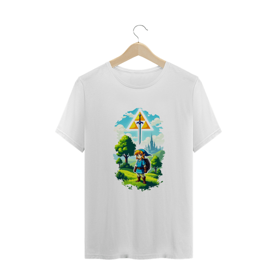 Camiseta Plus Size jogo The Legend of Zelda