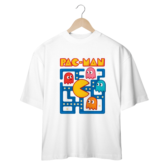 Camiseta jogo Pac-Man