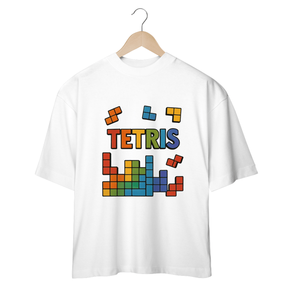 Camiseta jogo Tetris