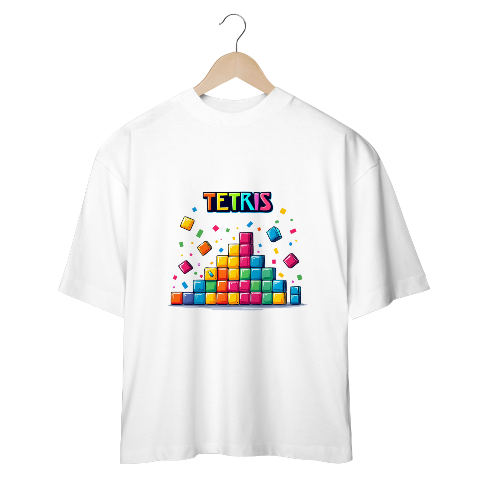 Camiseta jogo Tetris