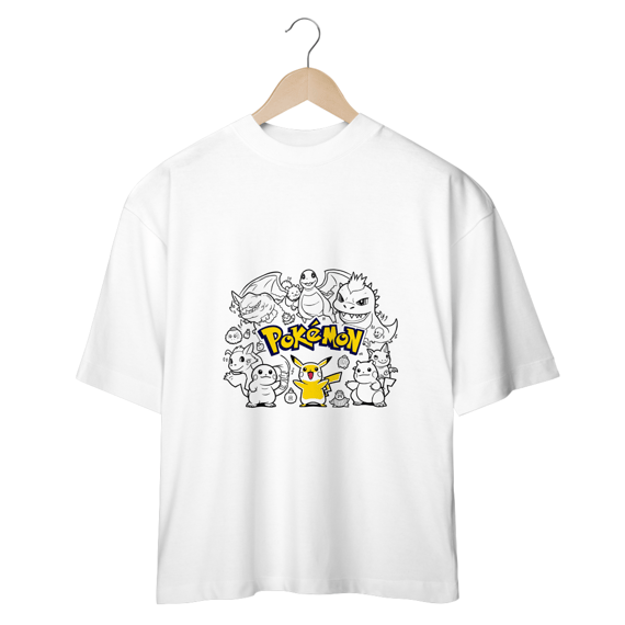 Camiseta desenho Pokémon