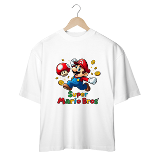 Camiseta jogo Super Mario Bros