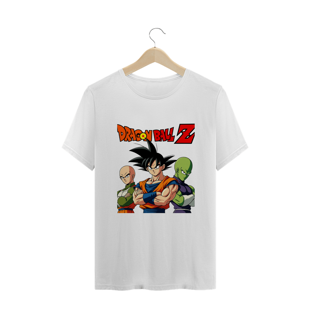 Nome do produto: Camiseta Plus Size desenho Dragon Ball Z